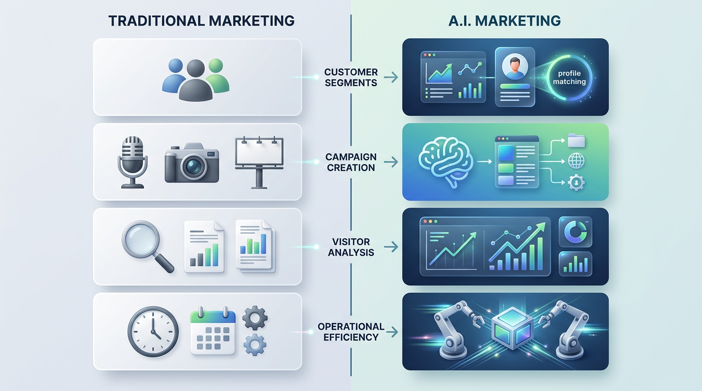 Illustration for AI Marketing: The Complete Guide to Using Artificial Intelligence in Your Marketing Strategy