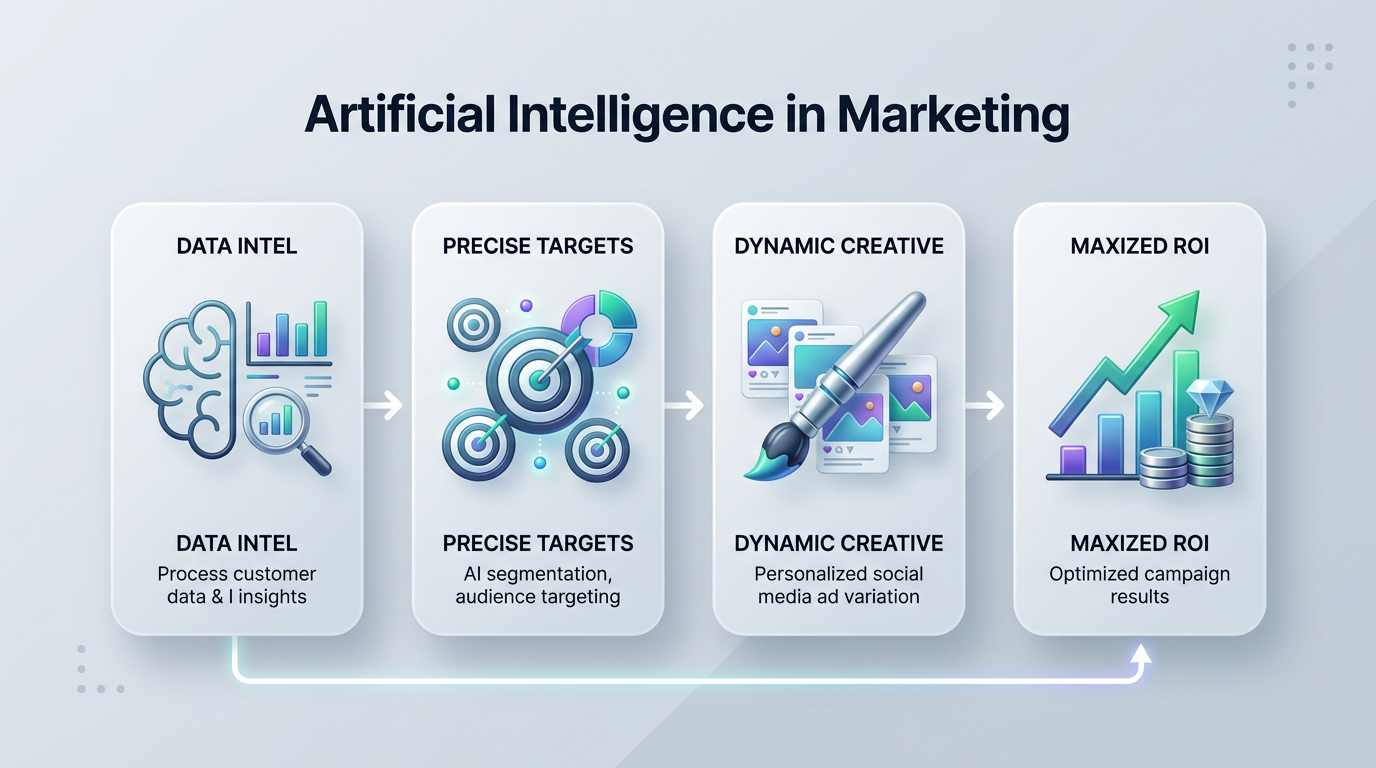 Illustration for AI Tools for Modern Marketing: A Practical Guide to Automation and Growth
