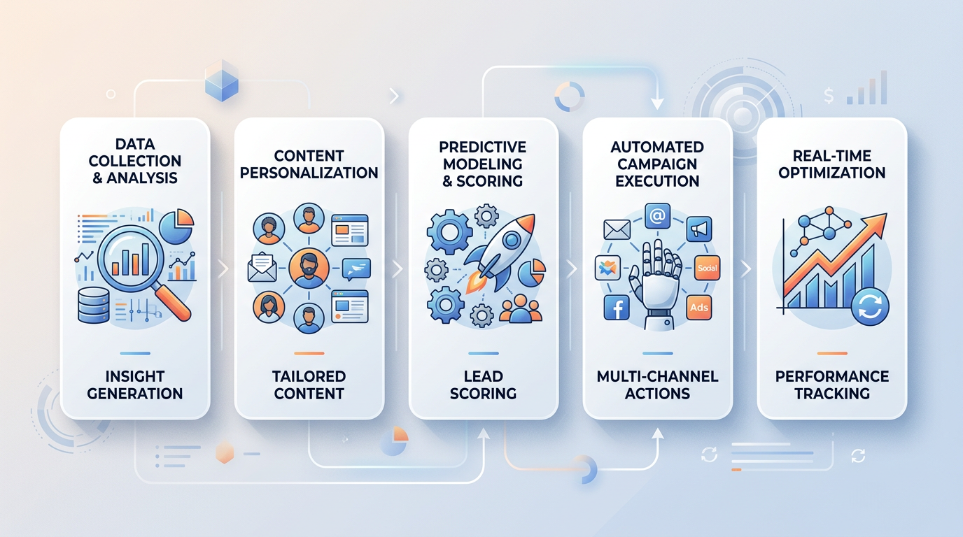 Stroomdiagram van een agentic flow voor e-mailmarketing