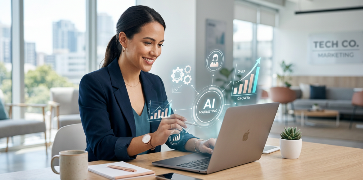 Dashboard met AI GEO optimalisatie en generatieve zoekmachine resultaten