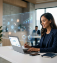 Dashboard met AI SEO tools en real-time zoekwoordanalyse