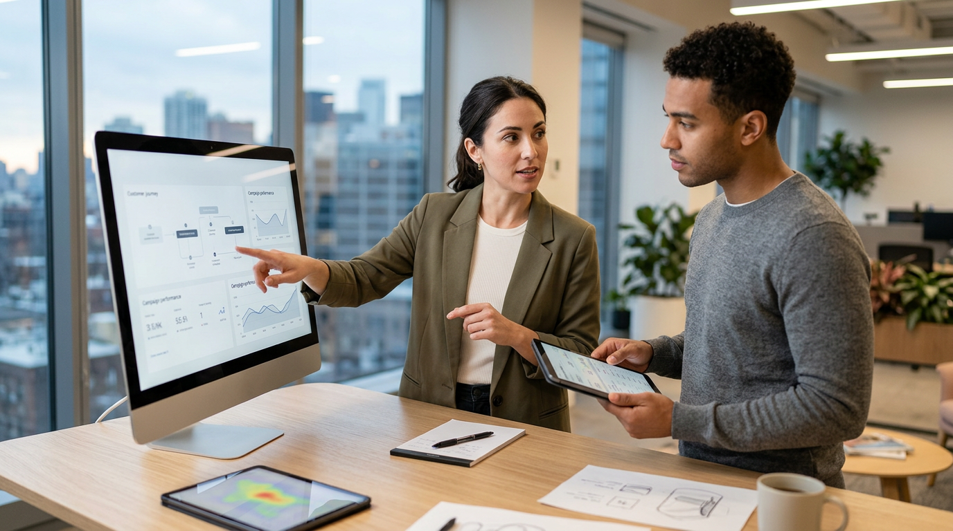 Voorbeeld van een multi-step agentic flow voor lead nurturing